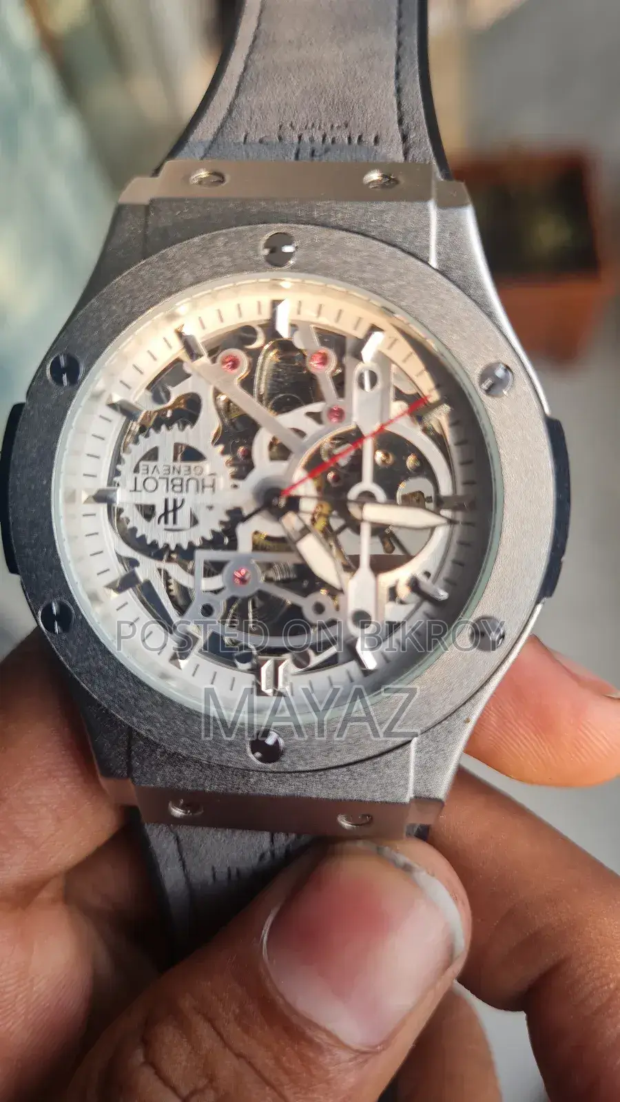 Premium Quality Skeleton Automatic Watch - Luxury Design
