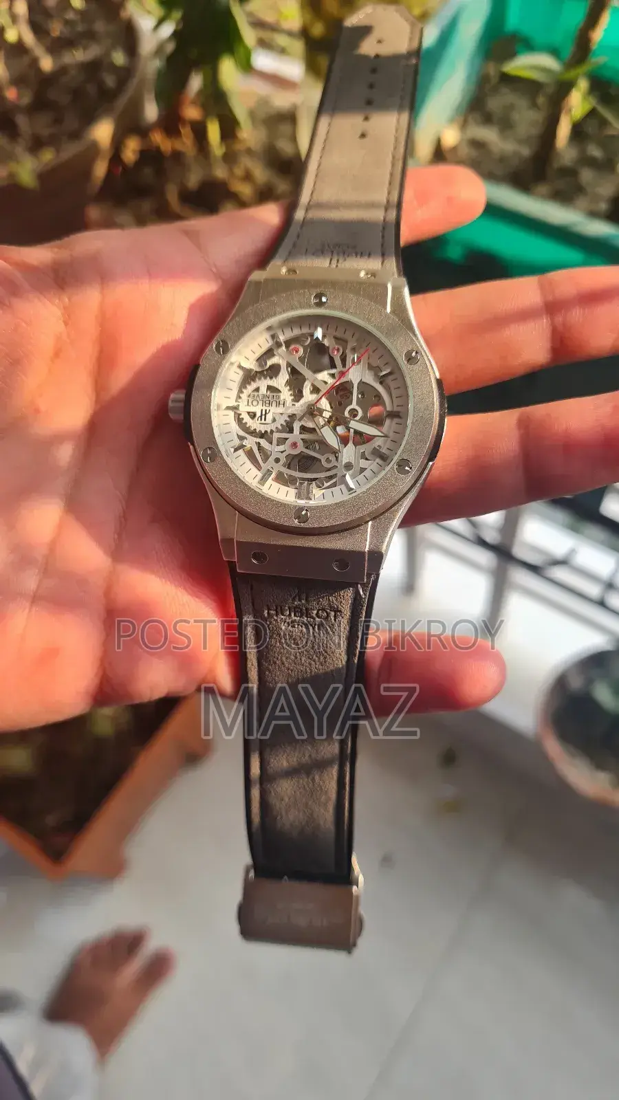 Premium Quality Skeleton Automatic Watch - Luxury Design