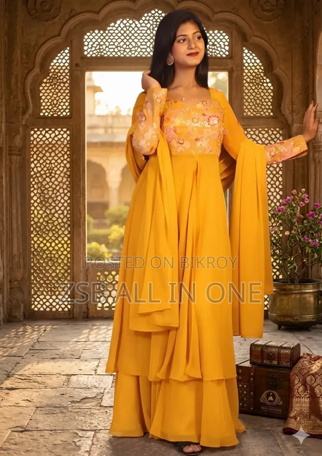 Indian Farsi Cut Dress