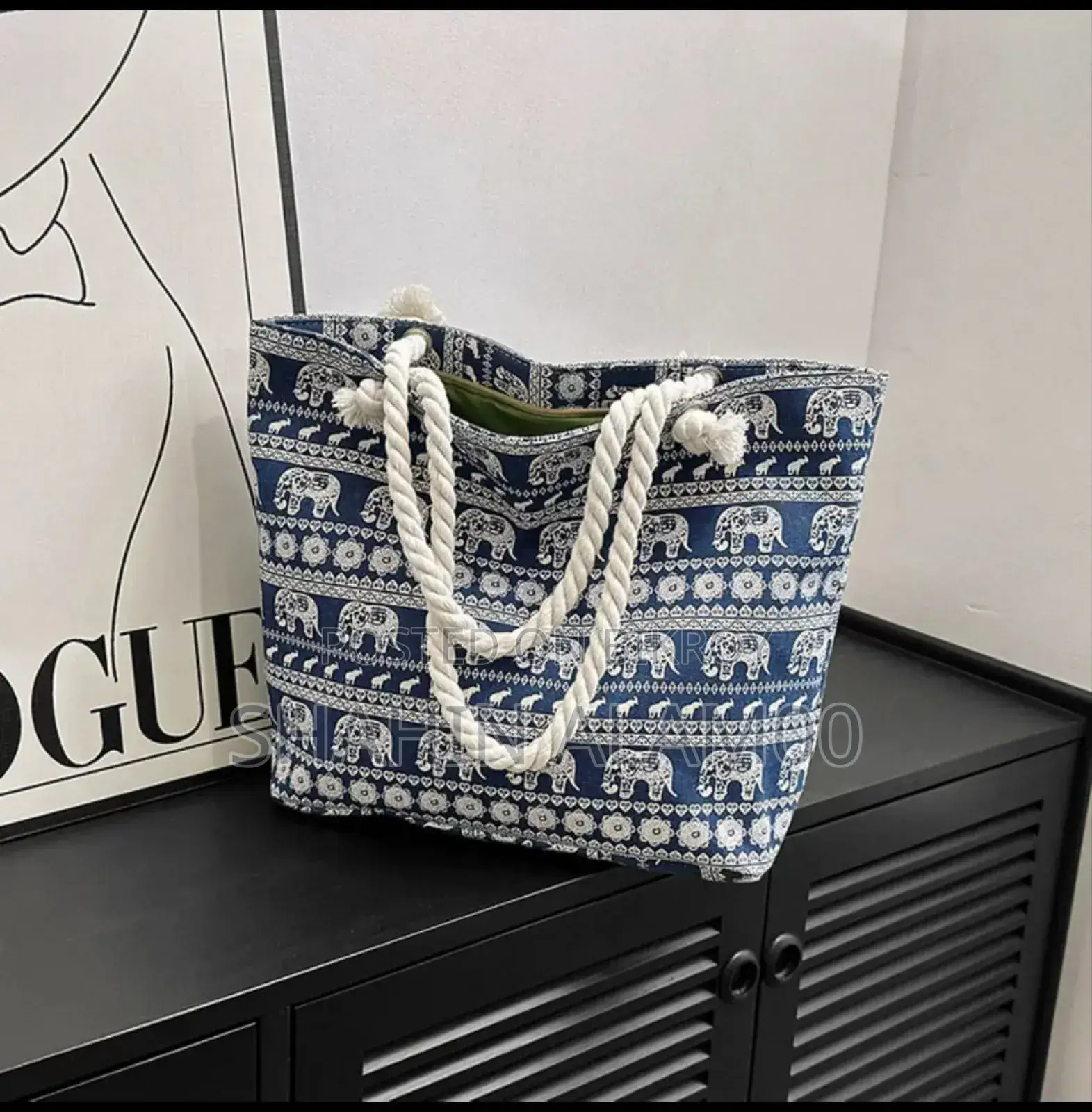 Floral Canvas Bag