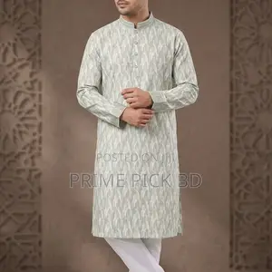 Premium Cotton Embroidered Panjabi for Men (Best Quality 2026)