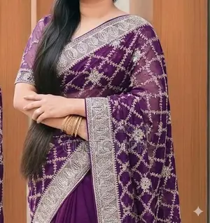 Gorgeous Joejet Saree With Blouse