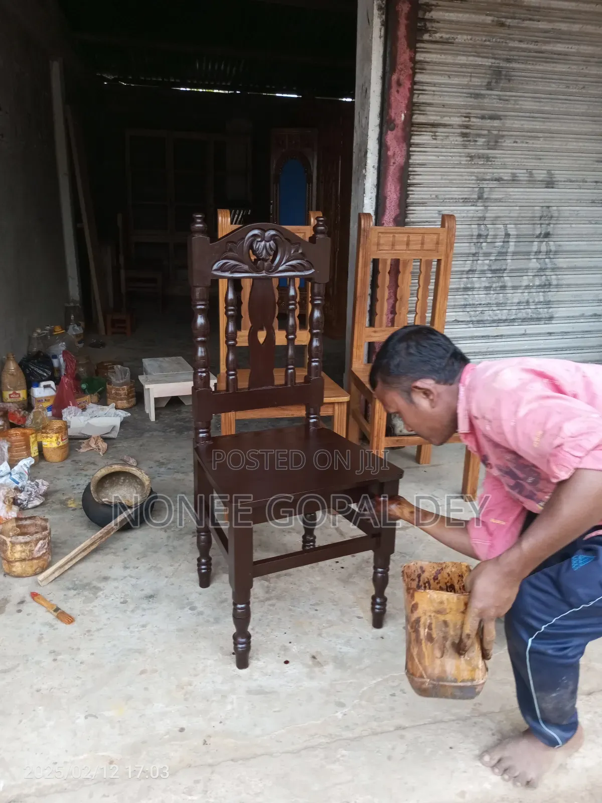 Solid Wooden Chair