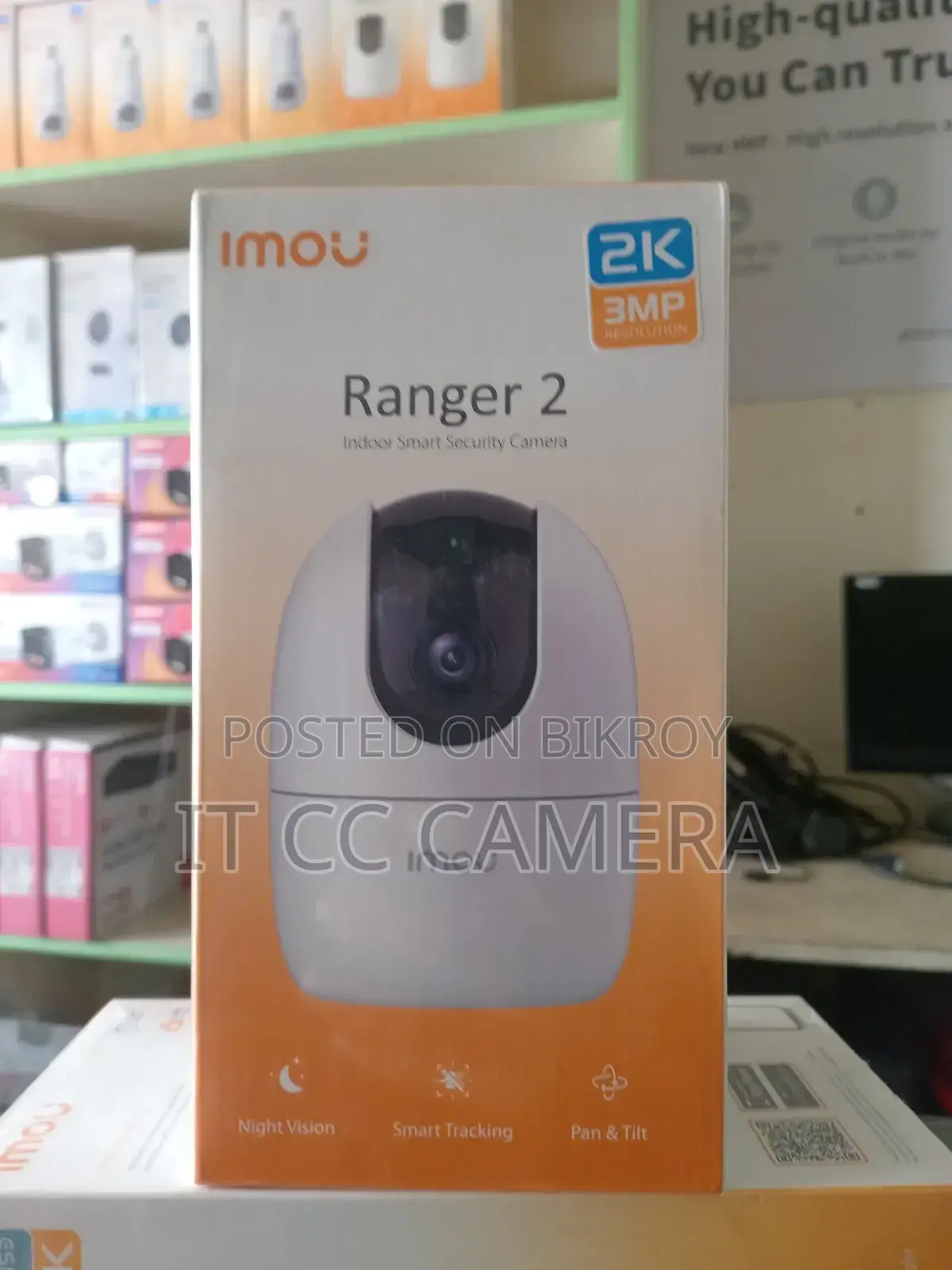 The Imou Ranger 2 Is a 1080p/ (2mp/3mp/4mp) Indoor