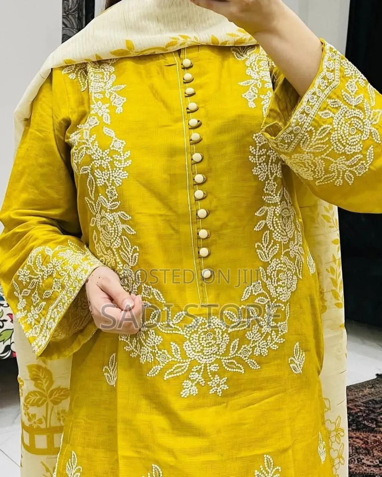 Rayon Cotton Three Piece