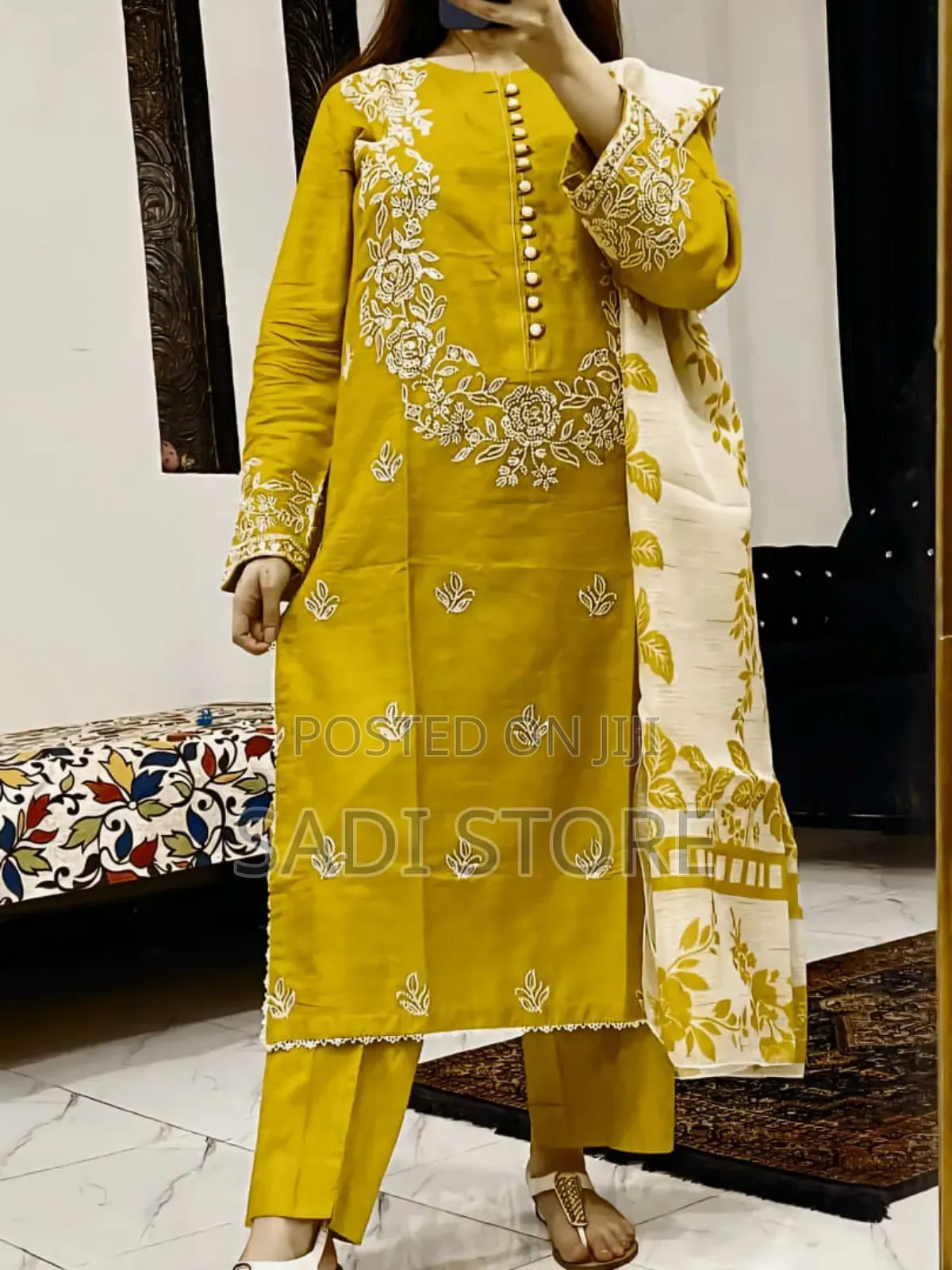 Rayon Cotton Three Piece