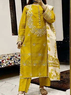 Rayon Cotton Three Piece