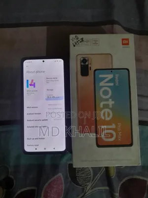 Xiaomi Redmi Note 10 Pro Max 128 GB Red