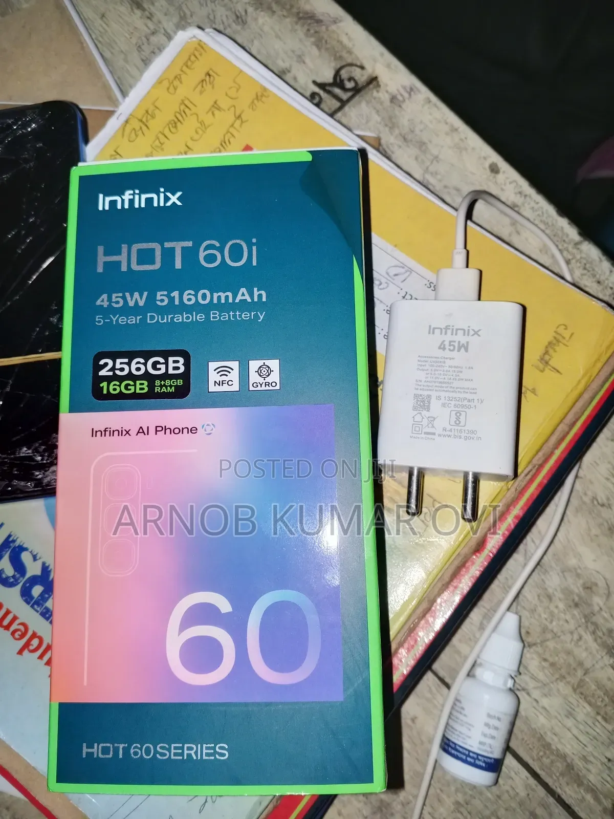 Infinix Hot 60i 256 GB Black