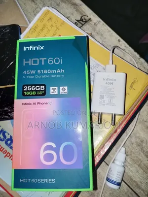 Infinix Hot 60i 256 GB Black
