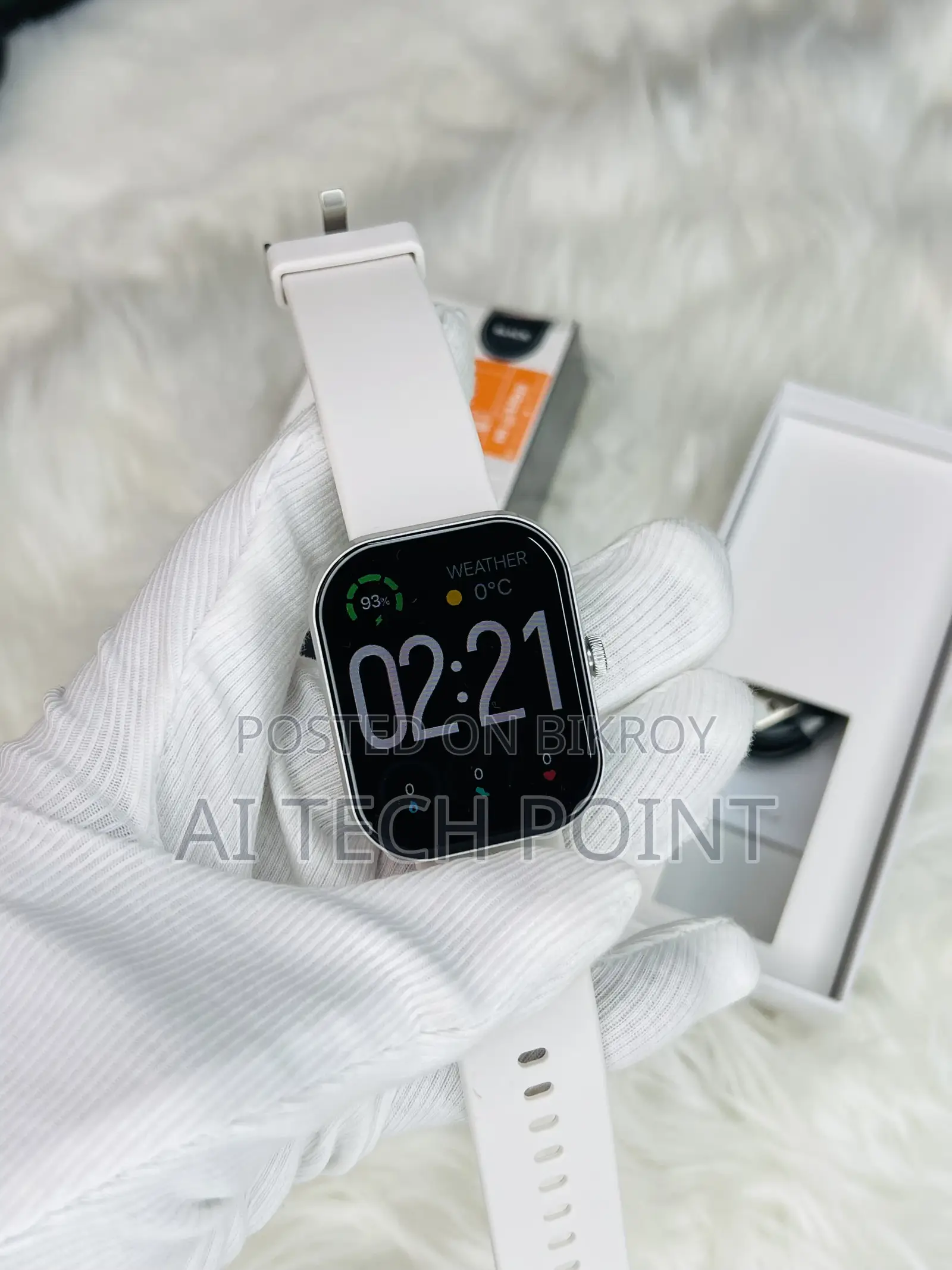 Haylou Watch S6 - একদম নতুন সাদা রঙ