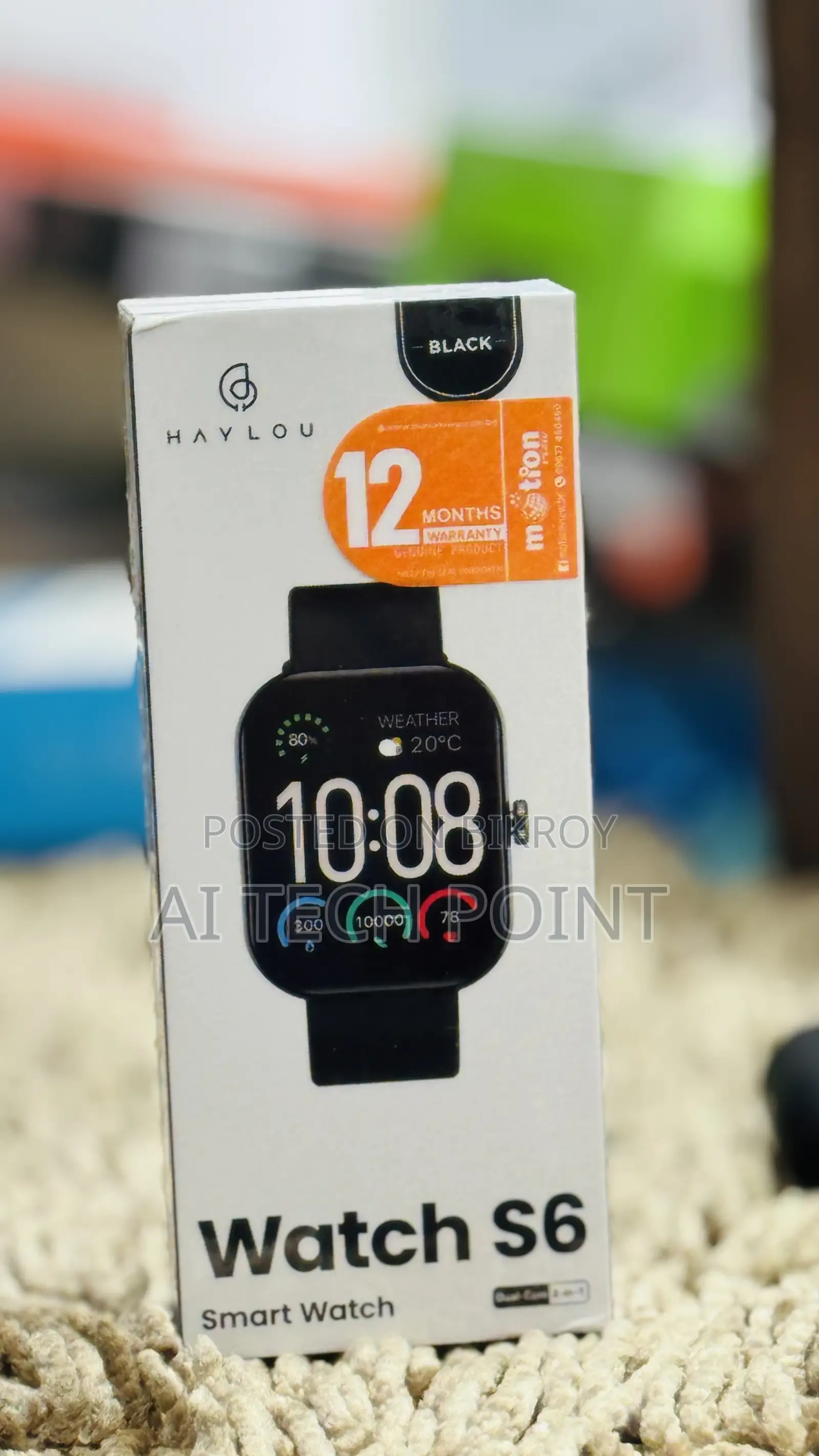 Haylou Watch S6 - একদম নতুন সাদা রঙ