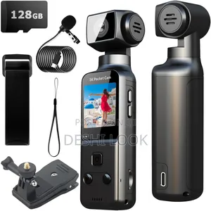 5K Ultra HD Portable Pocket Vlog Camera Bundle