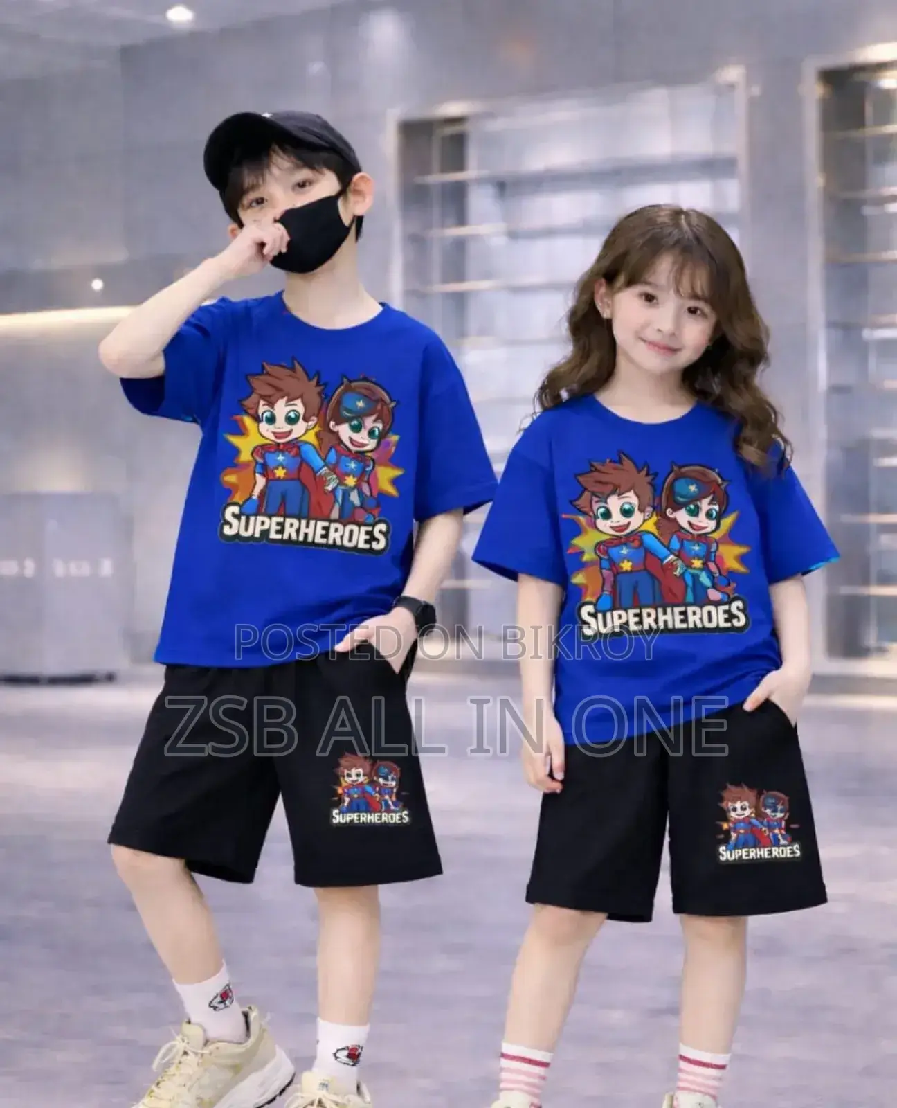 Drop Shoulder Baby Tshirt and Pant Set