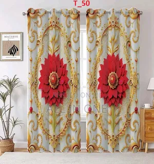 3d Print Premium Curtains (2 Piece)