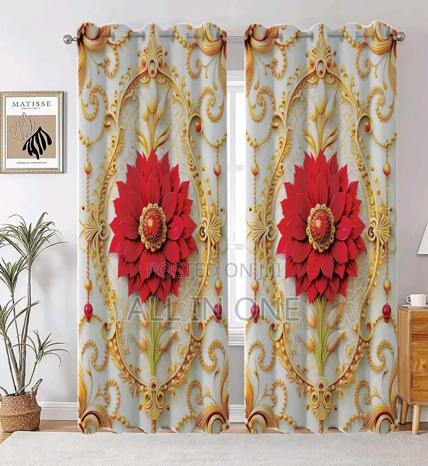 3D Print Premium Curtains (2 Piece)