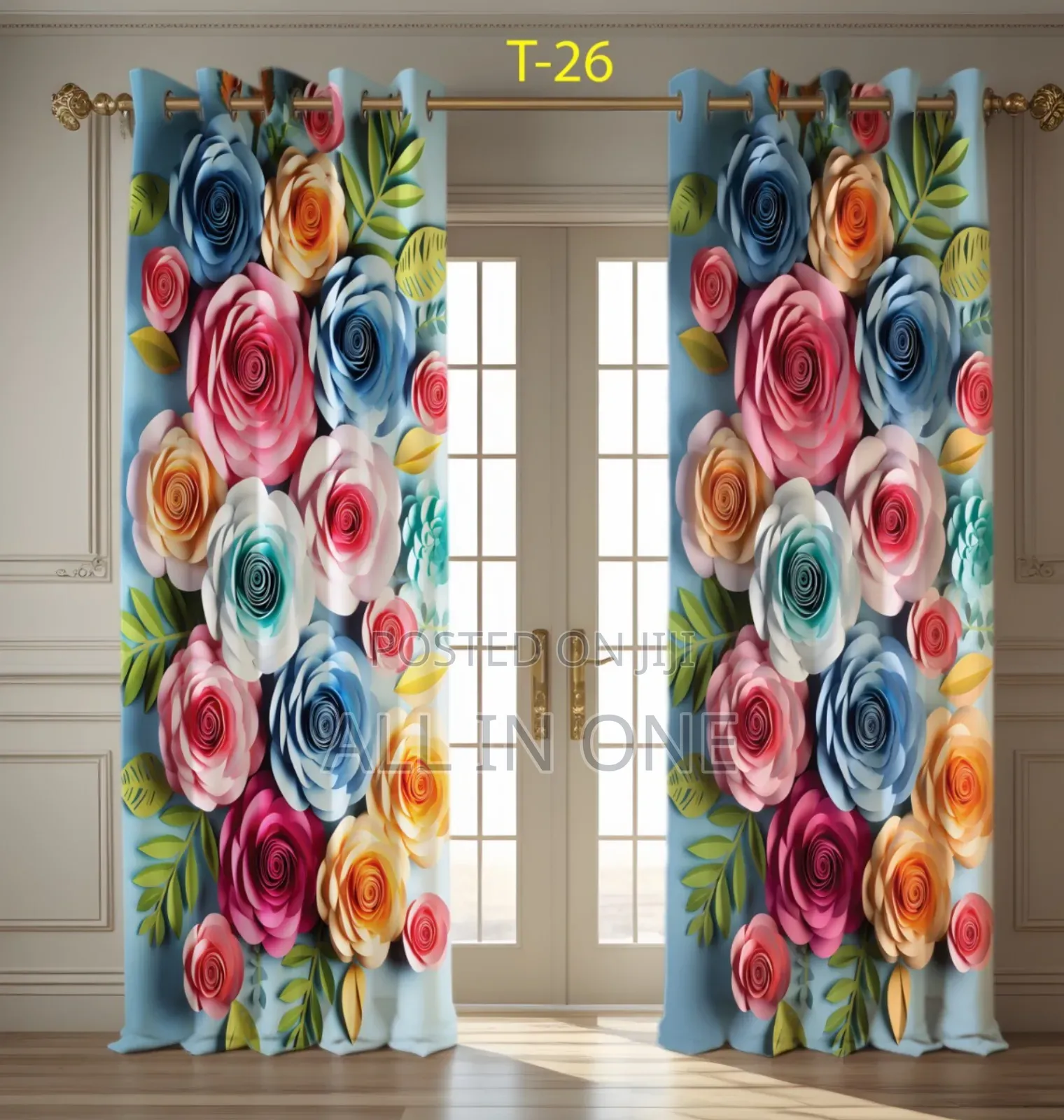 3D Print Premium Curtains (2 Piece)