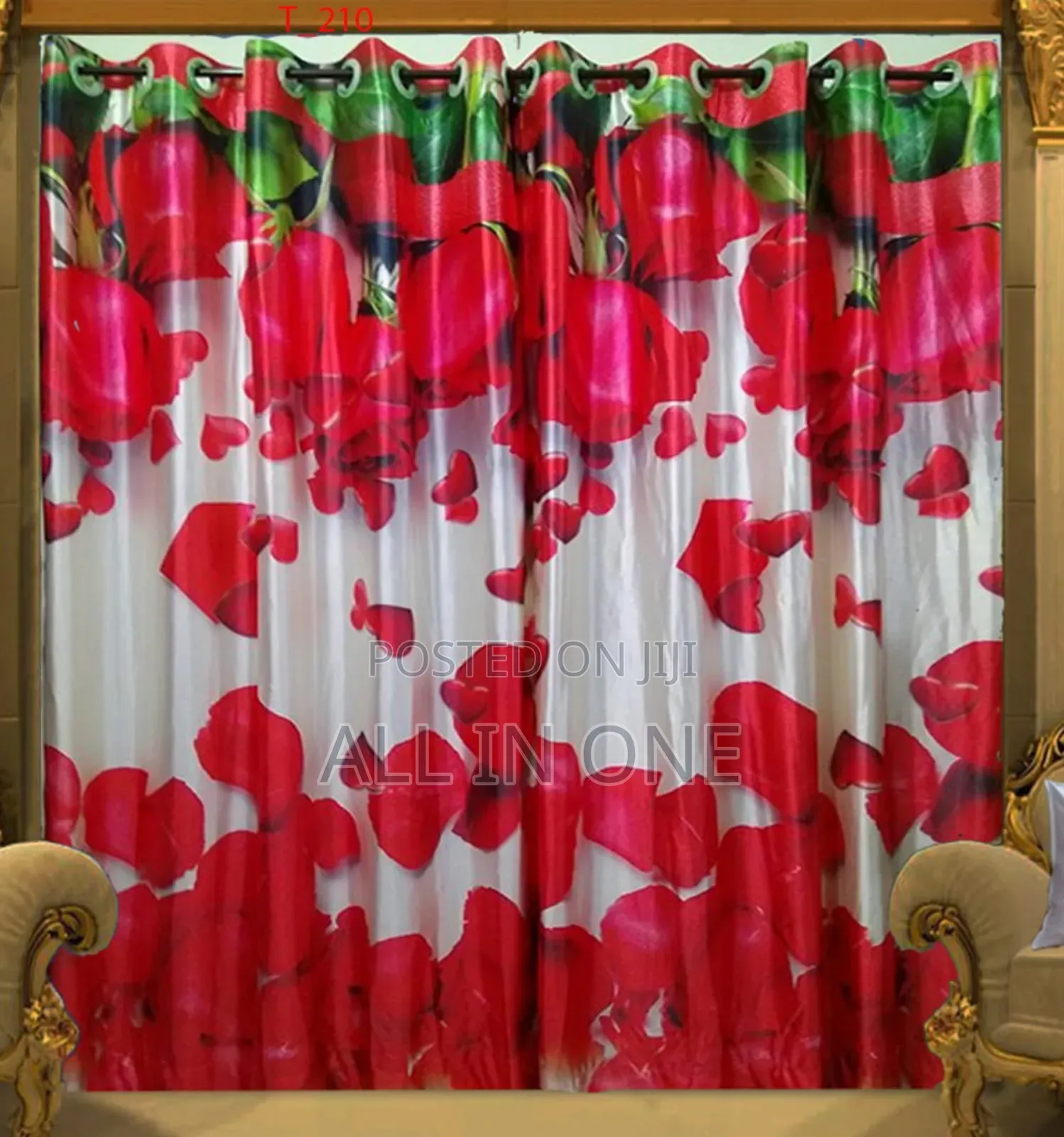 3D Print Premium Curtains (2 Piece)