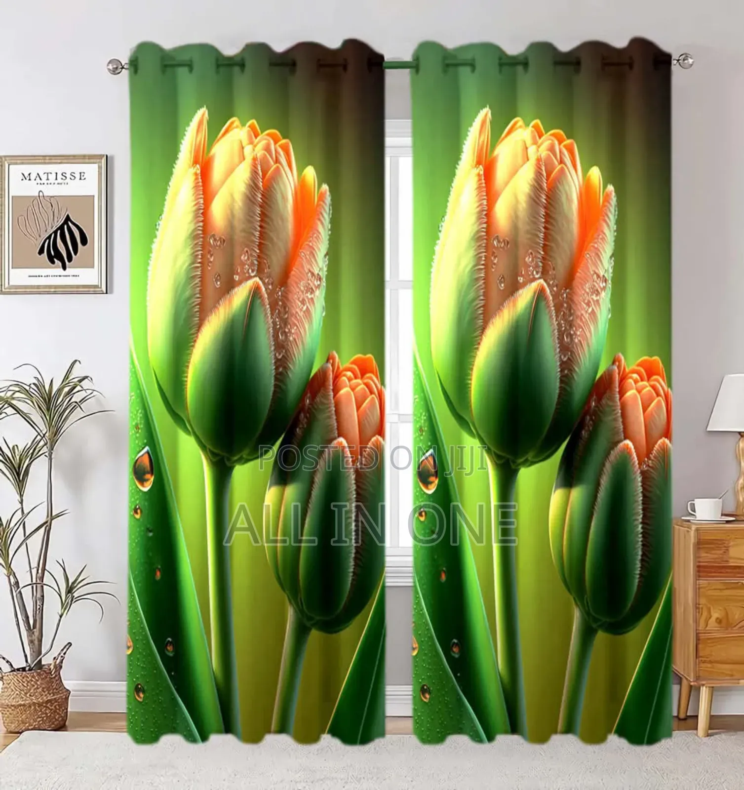 3D Print Premium Curtains (2 Piece)