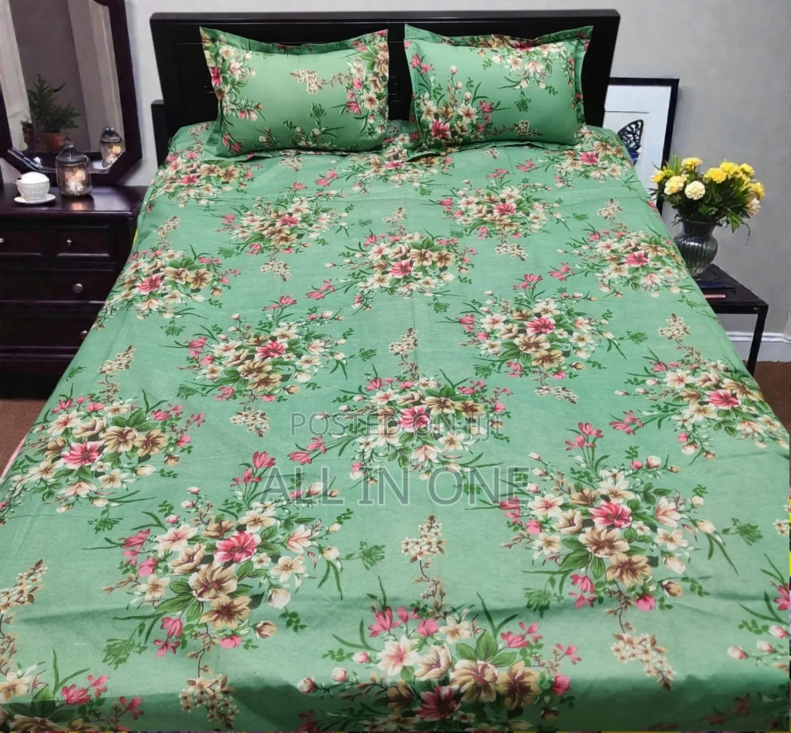 Panel Cotton Bed-Sheet