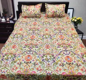 Panel Cotton Bed-Sheet