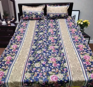 Panel Cotton Bed-Sheet