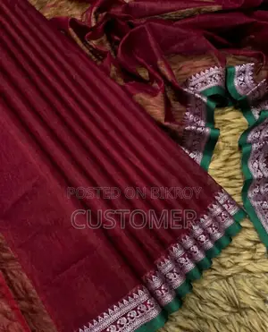 হাফ সিল্ক শাড়ি