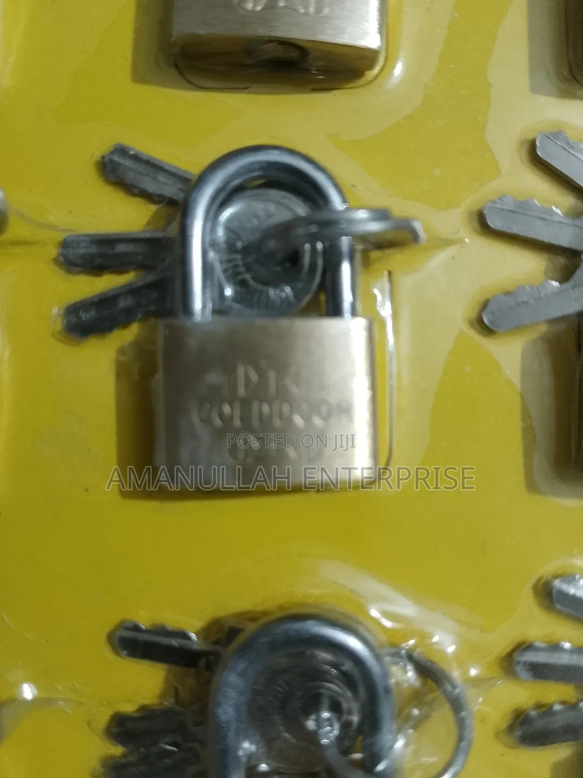 Mini 20mm Brass Padlocks | Small Luggage Locker Locks (03 Pcs)