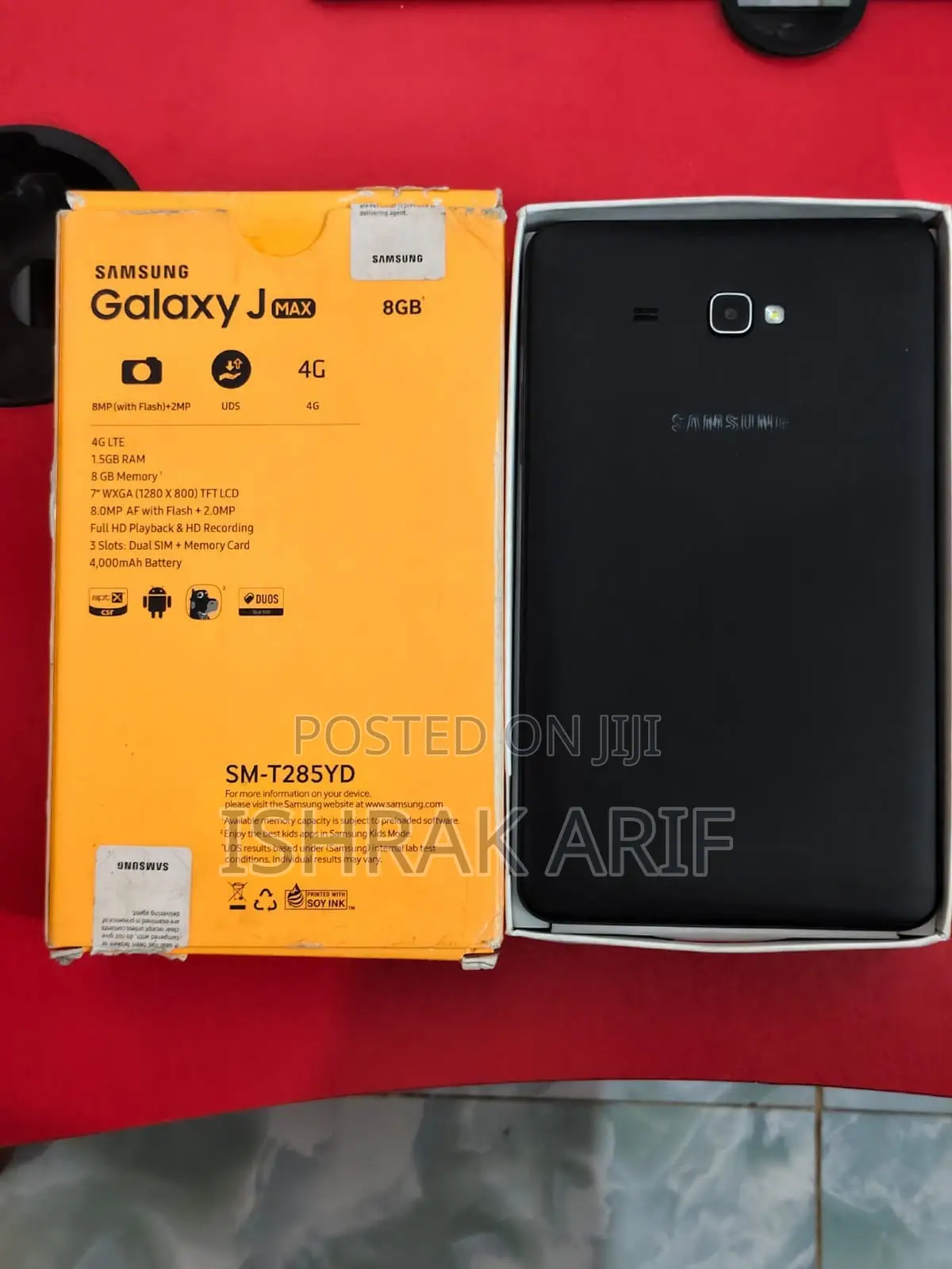 Samsung Galaxy Tab J 8 GB Black