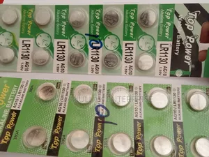 Ag10 Lr1130 Alkaline Button Cell Battery - 1.55v (Pack of 10 Pcs)