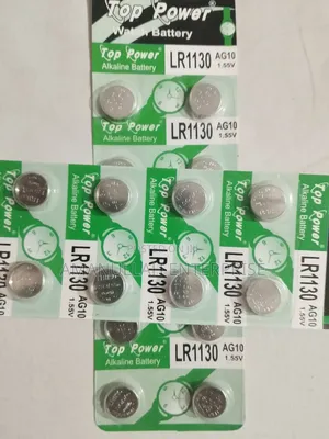 Ag10 Lr1130 Alkaline Button Cell Battery - 1.55v (Pack of 10 Pcs)