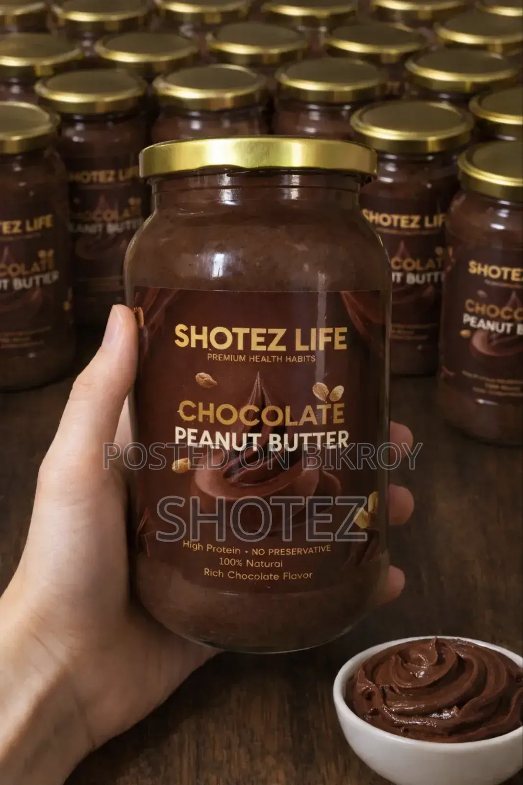 Shotez Life Chocolate Peanut Butter Chocolate's Delicious Taste and Peanut