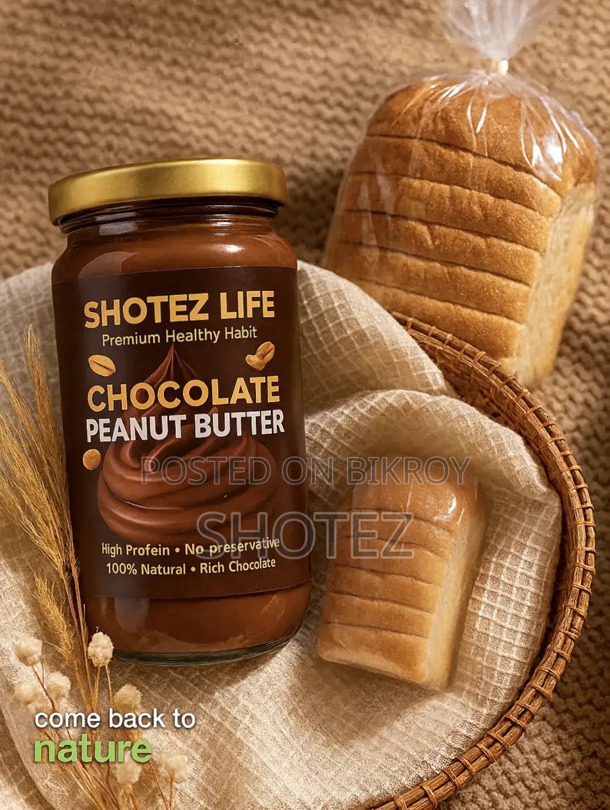 Shotez Life Chocolate Peanut Butter Chocolate's Delicious Taste and Peanut