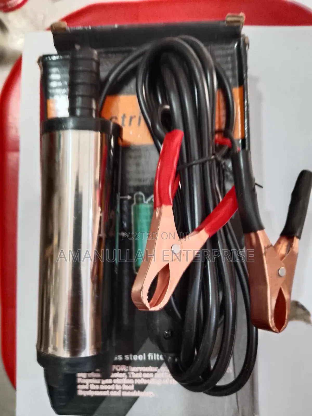 Portable 12v/24v Electric Fuel Transfer Pump | Submersible Diesel Pump