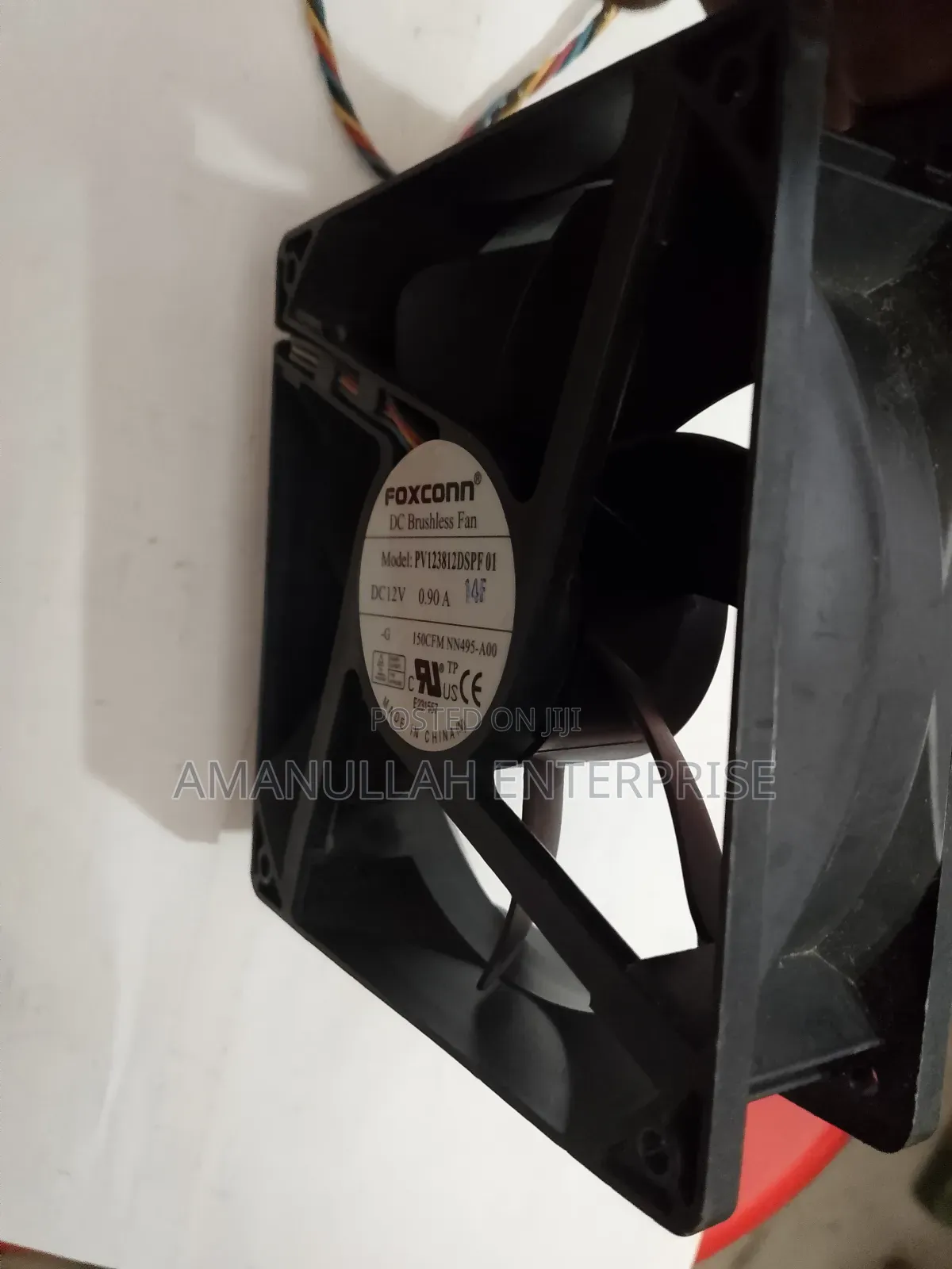 High Speed Brushless Cooling Fan (150cfm).