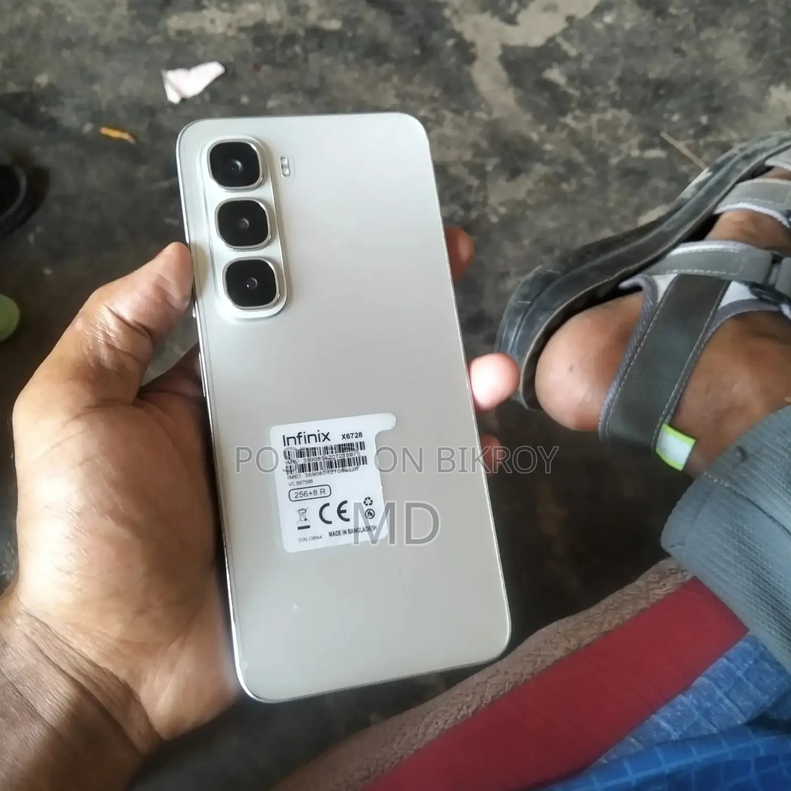 Infinix Hot 60i 256 GB White