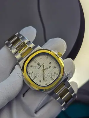 Luxury Two-Tone Wrist Watch