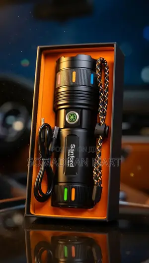 Sanford High Power Super Bright Flashlight – 30000mah