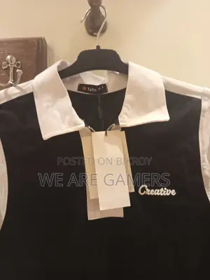 New Premium Zipper Polo T-Shirt for Sale Brand New Size L Price 700