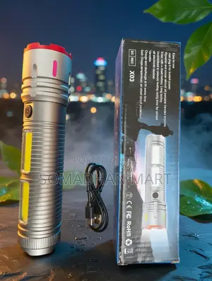 30,000mAh Laser Cannon X03 Super Bright Flashlight