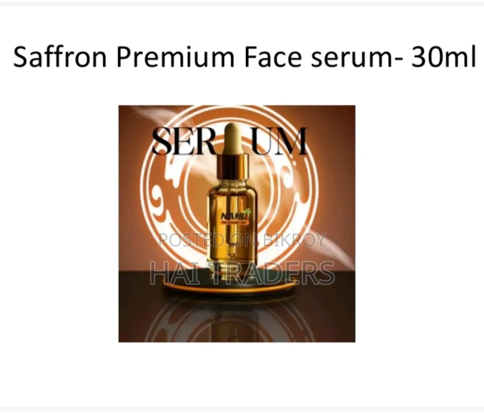 Saffron Premium Face Serum - 30ml