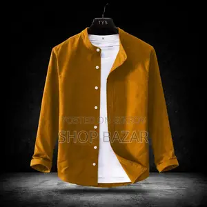 Premium Stylish Band Collar Shirt