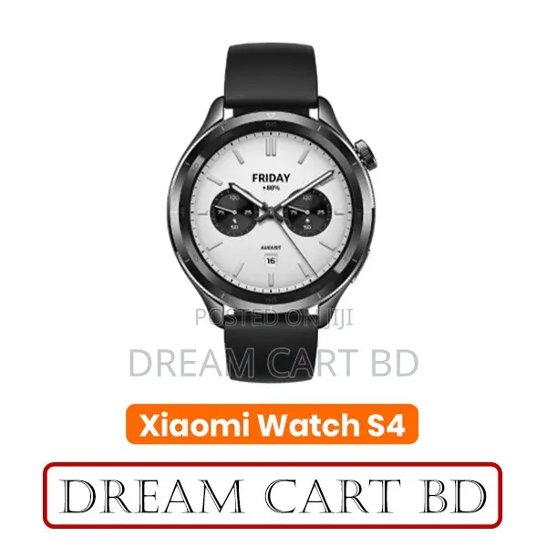 Xiaomi S4 BT Calling 1.43 Inch AMOLED 5ATM GPS Smart Watch - Black