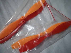 Red Plastic 2-Blade Propeller for Rc Planes Diy Project(11mm) 1 Pcs.