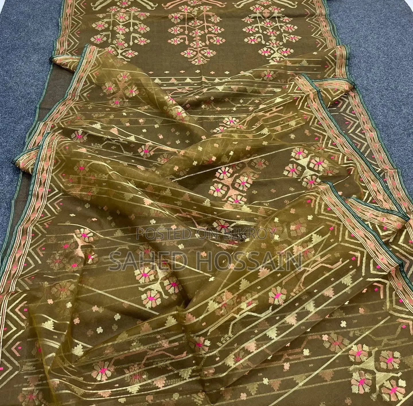 Handmade Jamdani Saree