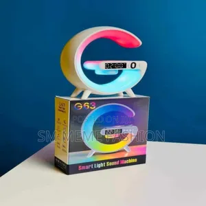 G63 অ্যাটমোস্ফিয়ার আরজিবি লাইট ব্লুটুথ স্পিকার উইথ ওয়ারলেস চার্জিং