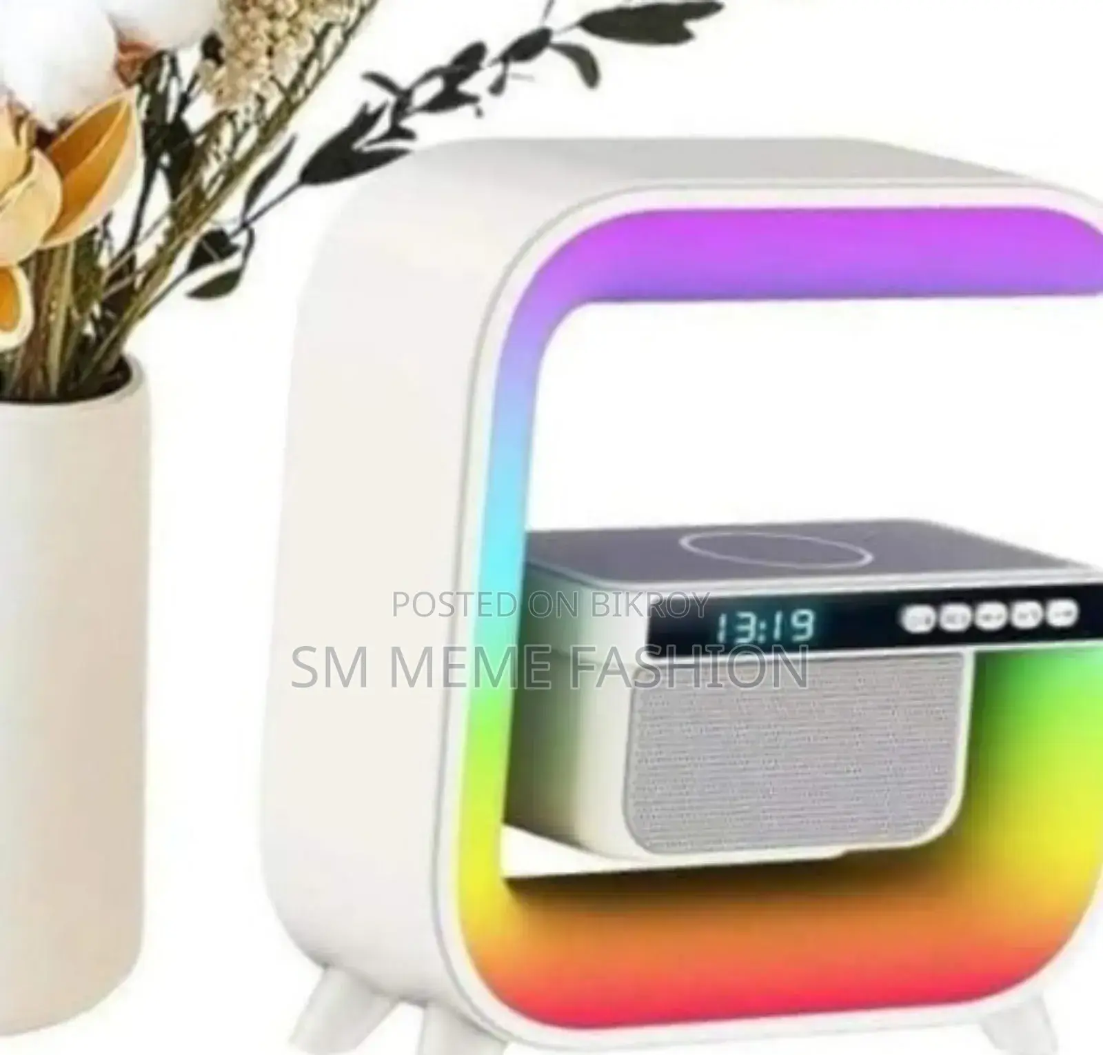 G30 Atmosphere RGB Light Bluetooth Speaker With Wireless Charging