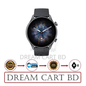 Amazfit GTR 3 Pro Smartwatch (Alexa, Bt Call) – Black