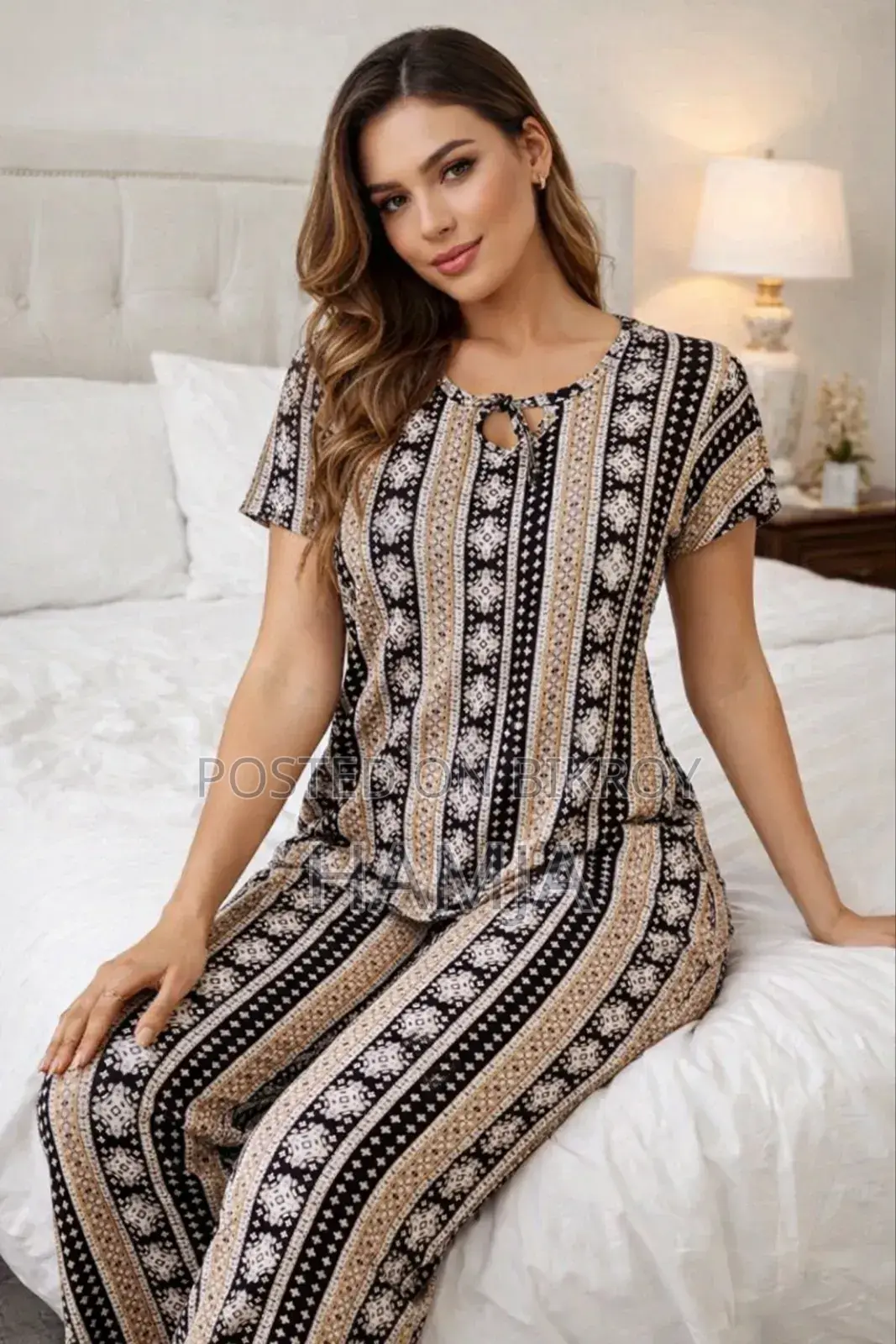 Ladies Super Soft Viscose Fabric T Shirt and Plazzo Set