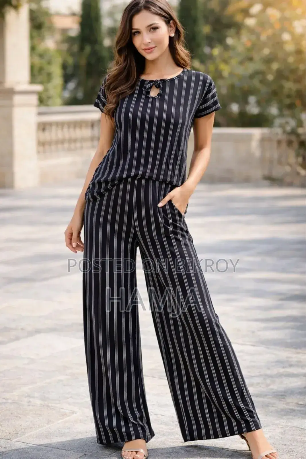 Ladies Super Soft Viscose Fabric T Shirt and Plazzo Set